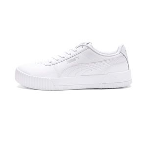 PUMA Carina White Platform Sneaker